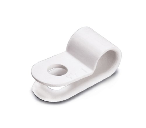 Скоба нейлоновая Rexant СНК-5 (упак.50шт) белая картинка